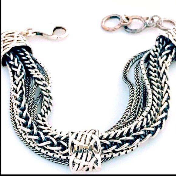 Silpada Jewelry - Silpada Gorgeous Vintage Sterling Silver Multi-strand Adjustable Length Bracelet
